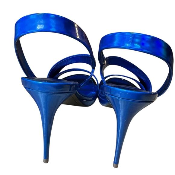 DKNY Diva Slingback Heels – Iridescent Blue | Size 10 (EU 41 / UK 7.5) - Picture 12 of 14